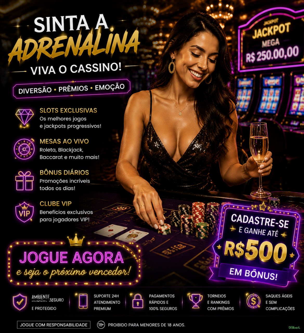 Suporte 99bet